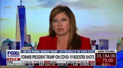 Trump, after lauding coronavirus vaccines in a Fox interview, says the booster shot plan "sounds to me like a money-making operation for Pfizer."