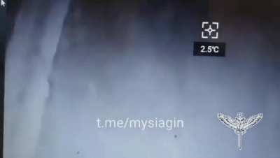 A Russian Soldier decided to take a walk at night, to breathe in the air. He was discovered by the drone operator of the 231st Dnipro Battalion of the Military Intelligence Service, and somehow the walk did not go well. Donetsk region