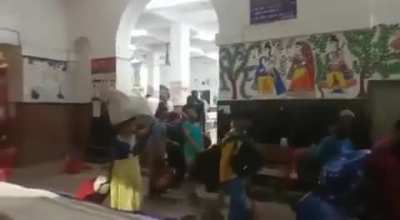 People coming from Maharashtra and other states to Bihar, escaping Covid tests like this at the Railway station. Tell me how this is not a conspiracy by MVA to push covid pan India.