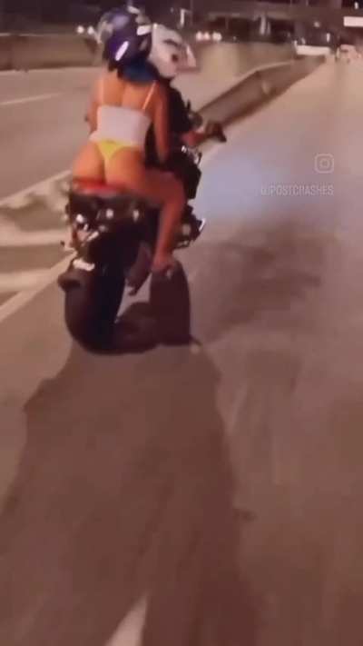 Bad case of road rash waiting to happen 
