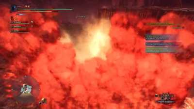 PSA: Lance with Guard Up can block the Fire Cone and create a "Safe Zone" behind it!