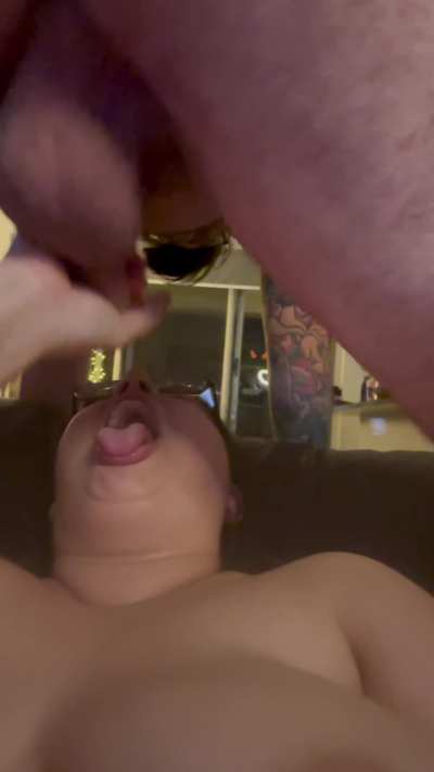 A big facial for lucky me