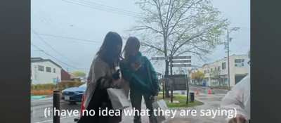 [Japanese &amp;gt; English] Can someone help translate what they're saying in this video?