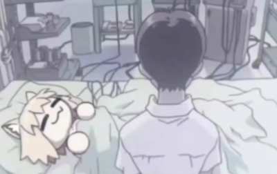 Hehe&acirc;&brvbar; Evangelion reference