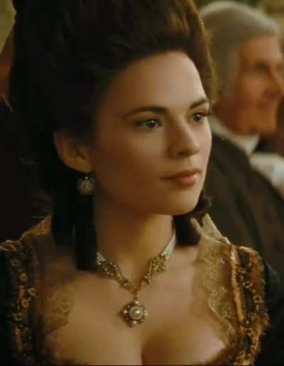Clip of Hayley as Bess Foster in 