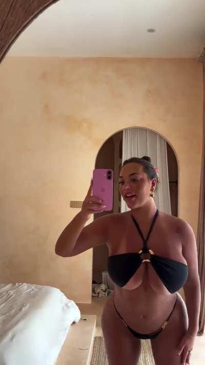 Black bikini fit check