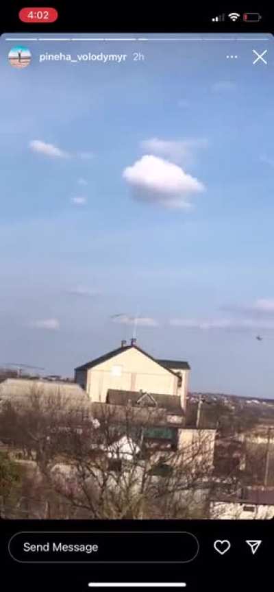 Dogfights over Kherson