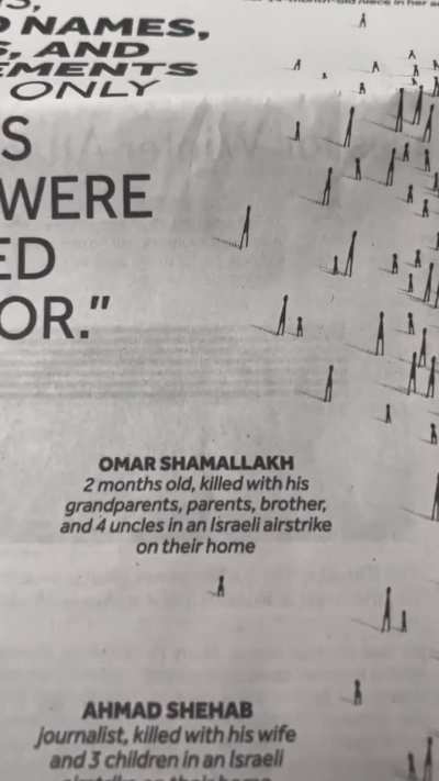 Beautiful ad in the New York Times