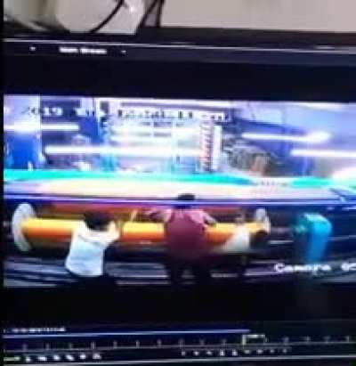 Man gets dragged into a textile mill and almost gets turned into a carpet