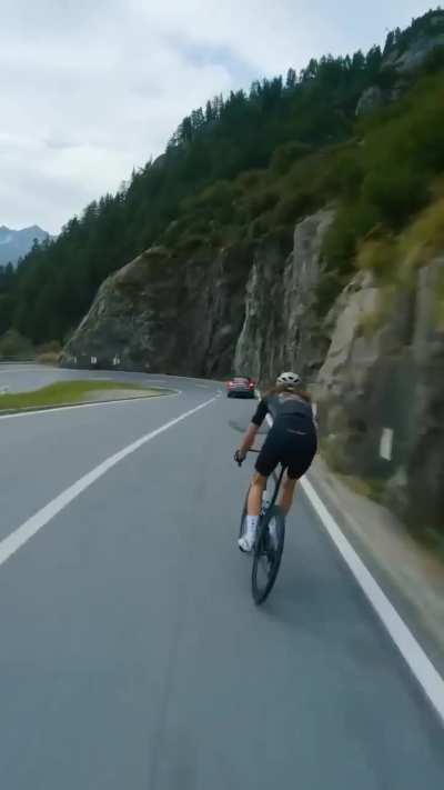 Entitled cyclist, and entitled follow camera operator&hellip;