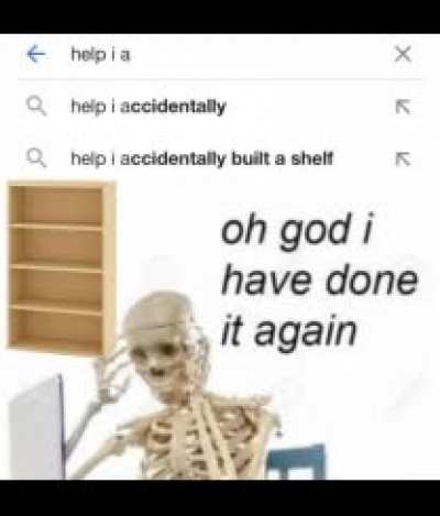 When you try and make decorations for spooktober and do this