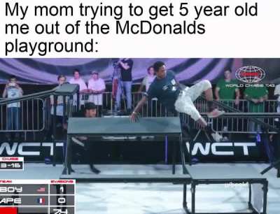 Oh shit she's coming