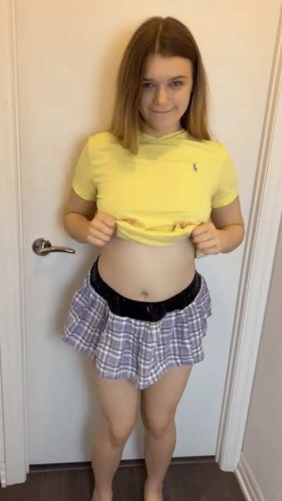 Do you want to have fun with an 18yo blond