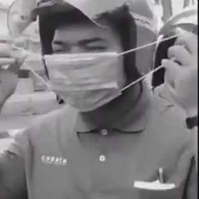 Wear mask.