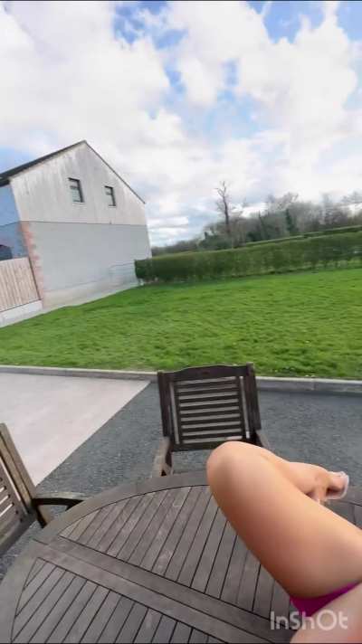 We went for lunch to a country pub, I ended up with hubby&rsquo;s cock in my throat and and a big dildo in my pussy in the carpark behind the pub&hellip; [f]