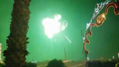 Worlds largest single firework shell