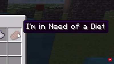 I&rsquo;m Blue but every misheard lyric is a Minecraft item