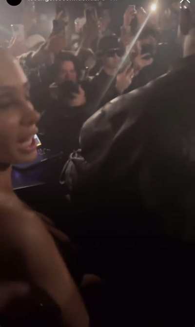 When she was at the Grammy Afterparty