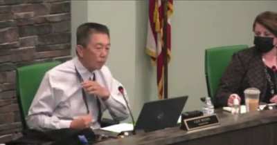 City official shows war injuries during meeting to make a point about anti Asian attacks