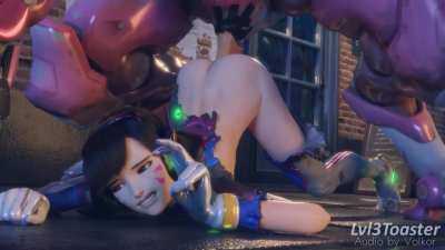 DVa was naively confident in her victory, but when Sombra turned the tables DVa knew she'd never forget this humiliating defeat as it was livestreamed to thousands of her fans. (Lvl3Toaster)