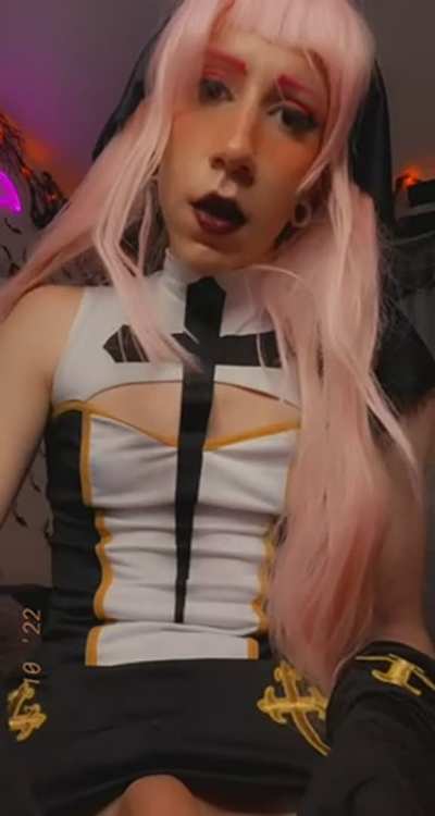 Wanna be blessed with my cum?