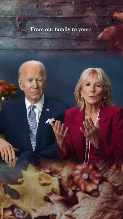 Biden&rsquo;s weird Thanksgiving message