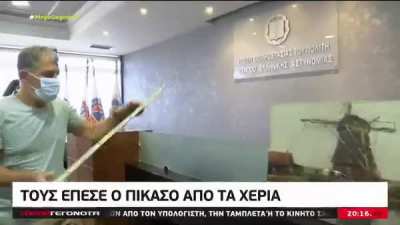 Hellenic Police just found a stolen Picasso painting....