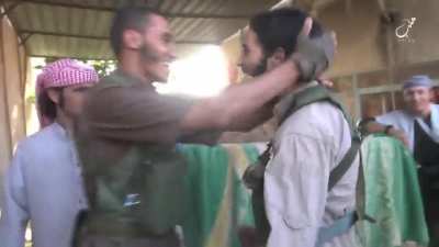 ISIS suicide bombers play a game to decide who will be driver