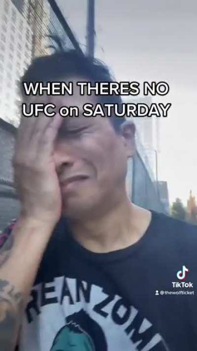 When There&rsquo;s No UFC on Saturday