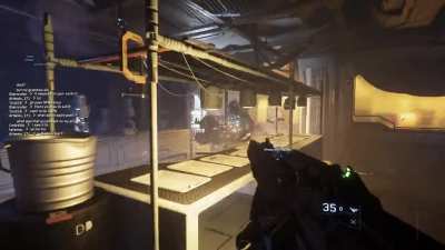 Couldnt decide between "Remember, no Russian" or "Switching to your sidearm is faster than reloading". You decide!