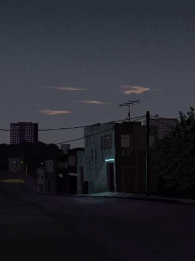 Cold evening