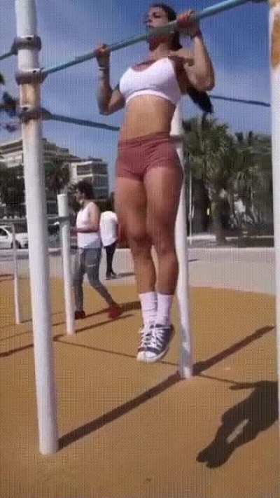 Просто чистые подтягивания