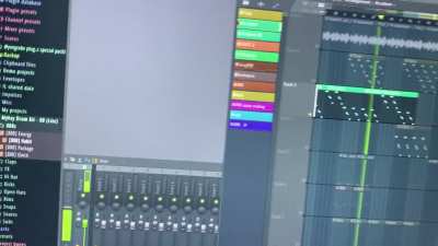 melody is blocking my 808!