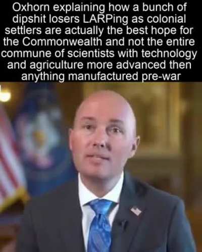 "You see, the growable super food project is actually not that good because the Sole Survivor insults it as part of the sarcastic dialogue option."