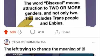 Merillgbtq&amp;amp;therightcantmeme vs theleftcantmeme is one of the best wars I&rsquo;ve ever seen ngl