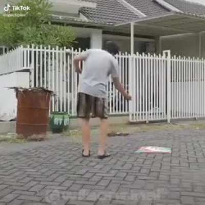 The correct way to fly