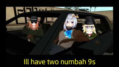 Watame reads big smokes order