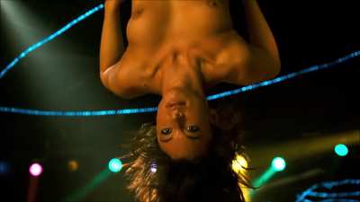 Danielle Fortwangler, Marie Blanchard, Deanna Betros, Katelyn Hoffman and Ashley Kunich as strippers in 
