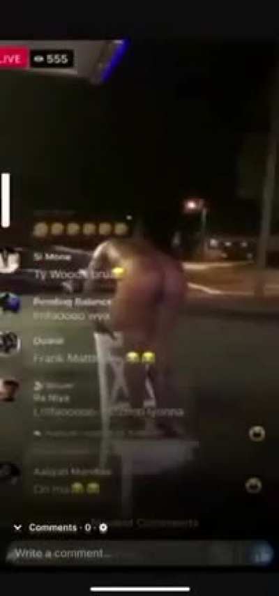 Man forced to twerk because he robbed a store
