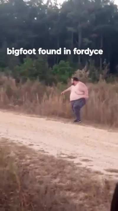 Arkansas Bigfoot hits different