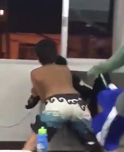 "AAAAAAH! MOTHERFUCKER!"