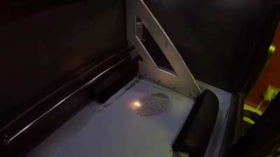 I've put a GoPro inside of a metal 3D printer
