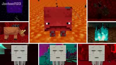 To celebrate the 1.16 nether update, I recreated Pigstep with only Minecraft nether noises!