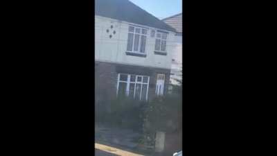 He Was Out: Police Break Down Door As Suspect Jumps Out Window &amp;amp; Makes A Run For It!