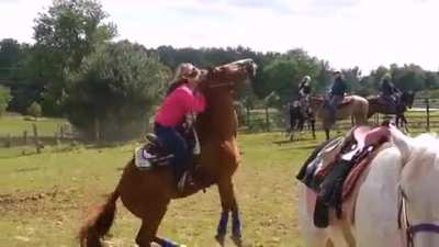 to ride a horse
