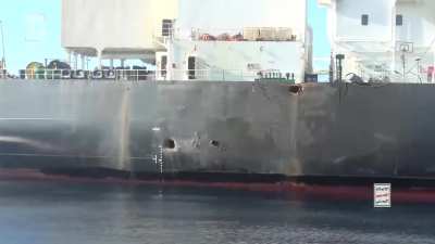 Houthis place explosives on "Sounion" oil tanker
