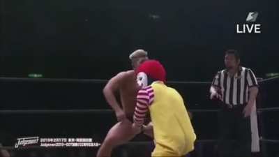 Just your typical Wrestling match