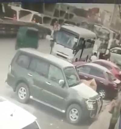 A flyovers girder falling over a car in Dhaka, Bangladesh back in August, killing 5 people instantly, including 2 children