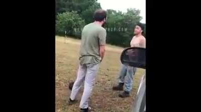 Hillbilly used intimidate. It was not effective.