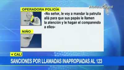 Policia:voy a enviar la patrulla para que le haga el comparendo el ni&ntilde;o:No no gracias😎👍